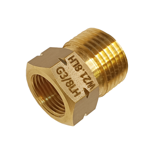 Перехідник гайка G3/8 LH штуцер W21,8 LH