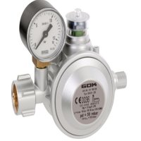 Газовий регулятор тиску GOK EN 61-DS 1,5 кг/год 50мбар KLF*G1/4LH-KN