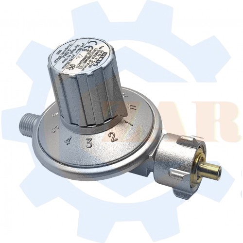 Регулятор давления газа GOK 1,5 кг/час 25-50мбар Kоmb.A x G1/4LH-KN 11 ст. перекл Тип EN61V50