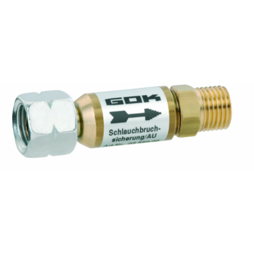 Пристрій захисту при прориві шлангу GOK SBS/AU 50мбар 1,5кг/год G1/4LH UEMxG1/4LH-KN