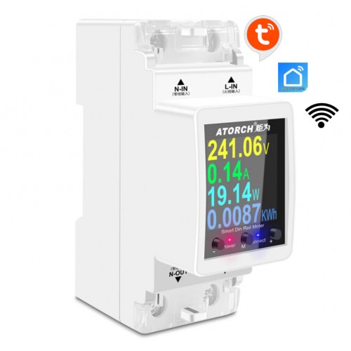 Smart автомат ATORCH 2P 63A Tuya