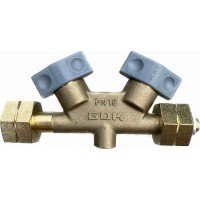 Кран шаровий запірний Gas DSV PS 16bar GF*AG GF*GF