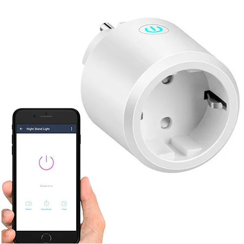 Розумна Wi-Fi розетка 220В 10А тижневий таймер Smart Life BSD23