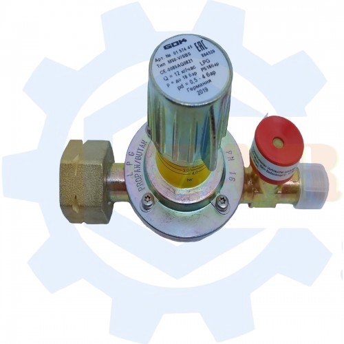 GOK M50-V/SBS 12кг/год 0,5-4бар Komb.A x G3/8LH-KN SBS шкала