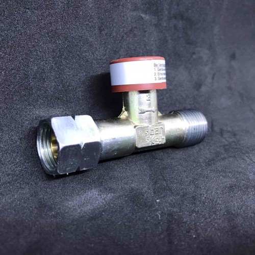 Запобіжний пристрій при прориві шлангу GOK 1.5 бар  6кг/год G3/8LH UEM*G3/8LN-KN ручн.