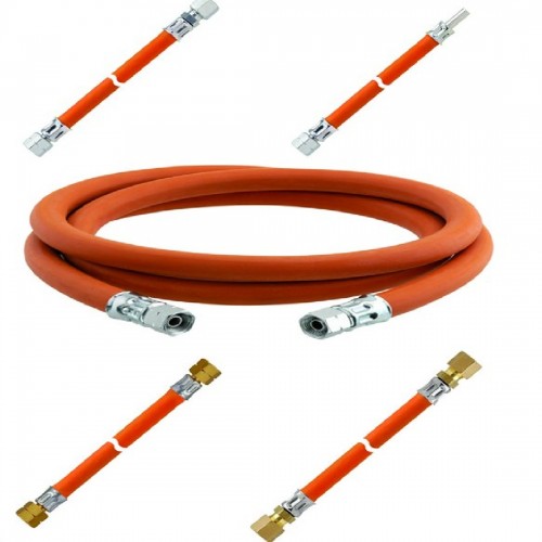 Шланг газовий -30*  1/4LН - 1/2RН 300мм