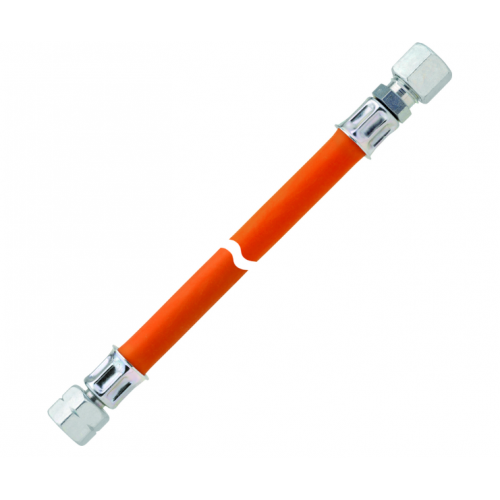 Газовий шланг -30* 1/4LH - RVS DN10 800мм