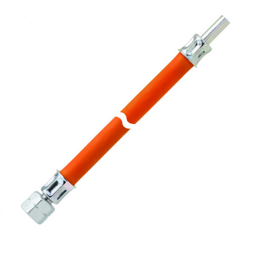 Газовий шланг -30* 1/4LH  - RVS DN8 300мм